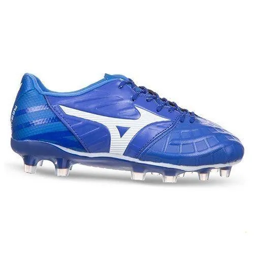 Бути футбольне взуття шкіряне MIZUNO 1762 розмір 41 Синій-білий
