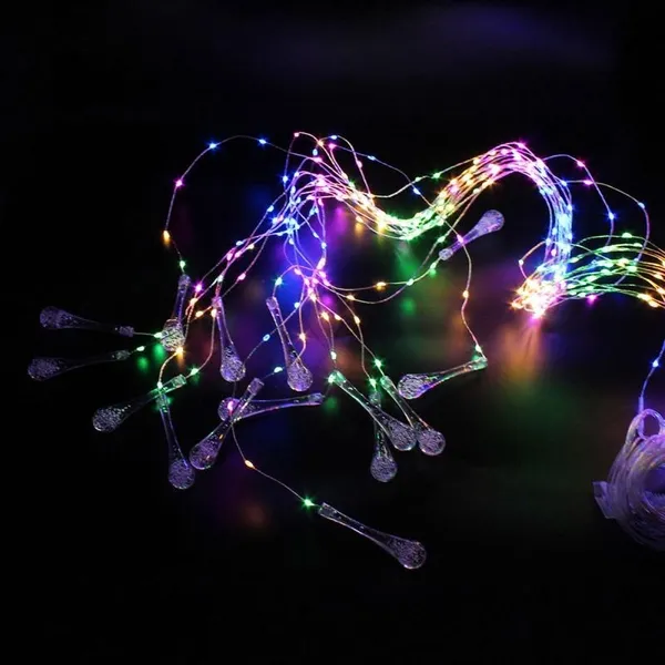 Гірлянда-водоспад 3х1, 10 м, 300 LED діодів Бурульки, дріт гнучкий мет