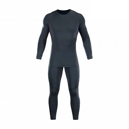 Комплект термобілизни (термоштани + термосорочка) чоловіча зимова Active Level I Black Розмір XL — фото 2