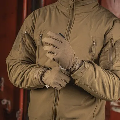 рукавички Soft Shell Thinsulate Coyote Brown Розмір XL (сенсорні, софтшелл, непромокаючі)