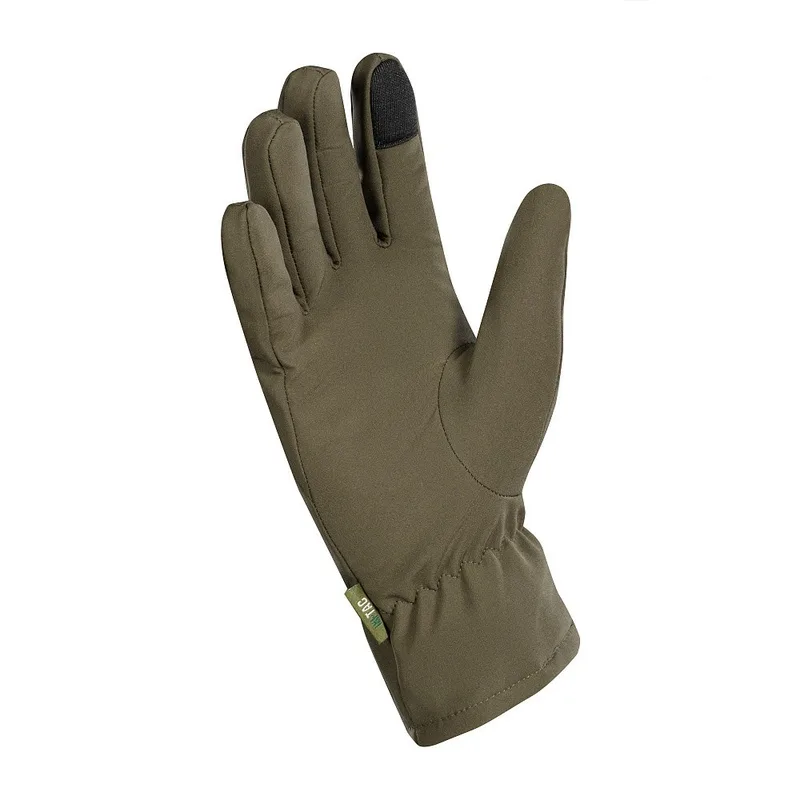 Зимові сенсорні рукавички M-Tac Soft Shell Olive Розмір M (90010001) — фото 4
