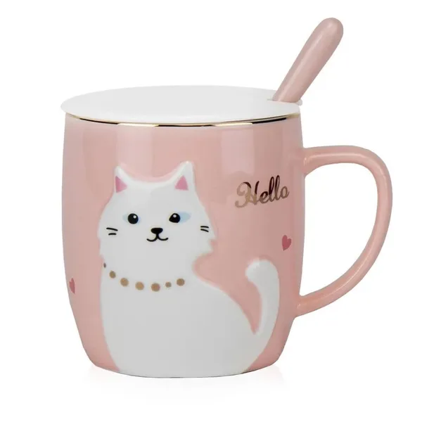 Кружка Elisey Hello Kitty 420 мл Пудровый (8934-006)