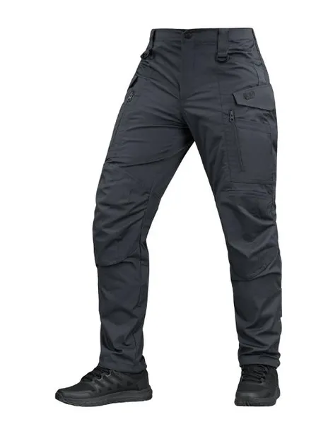 Тактичні штани M-Tac Conquistador Gen I Flex Dark Grey з місцем під вс