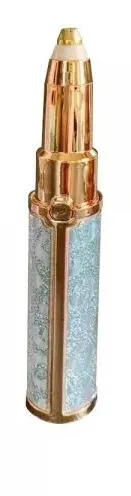 Тример для брів 2 в 1, акумуляторний, з USB-зарядкою та змінною ріжучою головкою Блакитний — фото 2