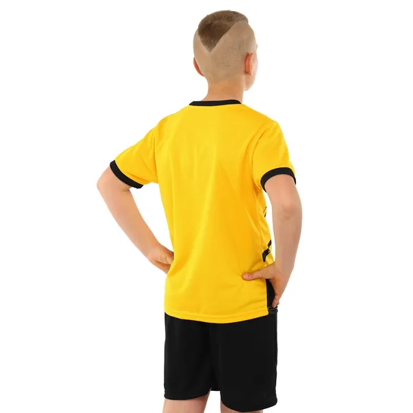 Форма футбольна дитяча із символікою футбольного клубу BORUSSIA DORTMUND домашня 2024 CO-6264 28 жовтий-чорний — фото 2