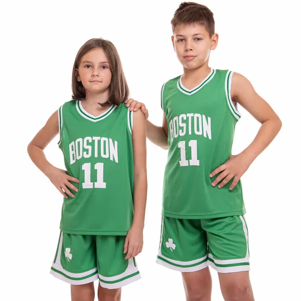 Форма баскетбольна дитяча NBA клуб Boston Celtics 11 6354 S зелений-білий