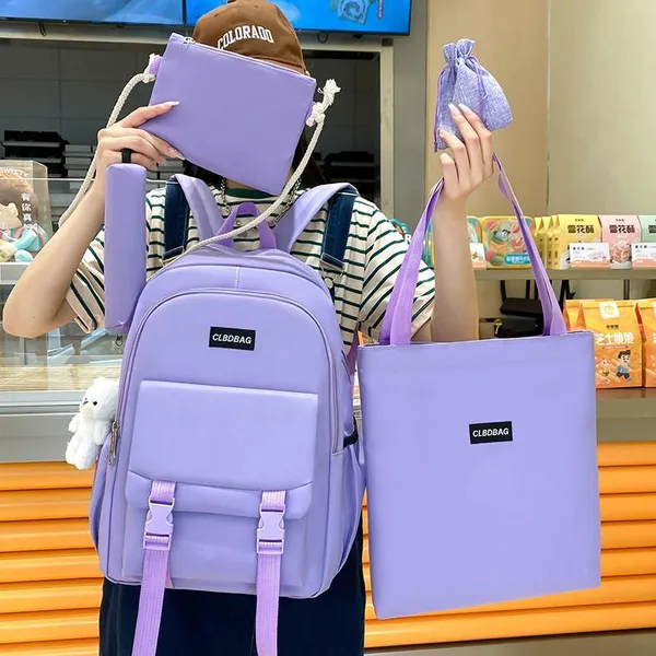 Рюкзак шкільний для дівчинки Фіолетовий CLBDBAG 2014