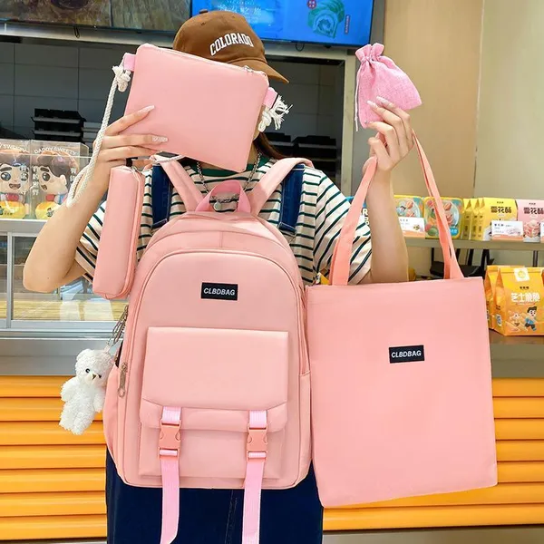 Рюкзак шкільний для дівчинки Рожевий CLBDBAG 2014