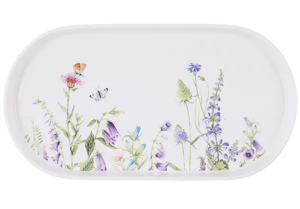Блюдо порцелянове 30.5*16 см Floral K031