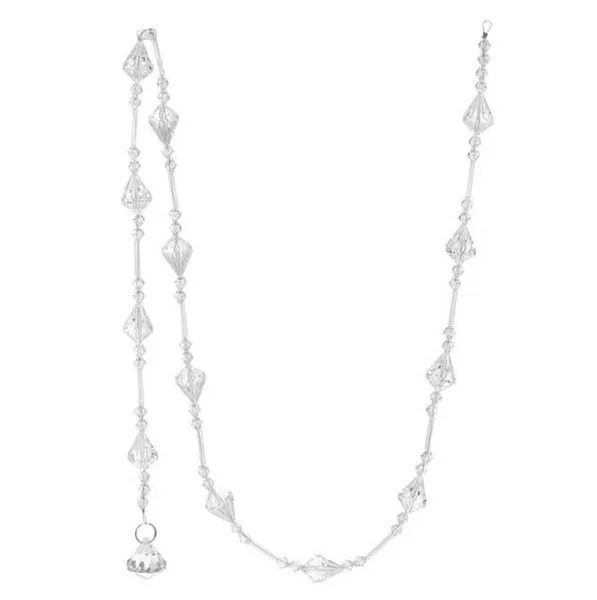 Гірлянда акрилова Кристали Flora 100 см. 11596