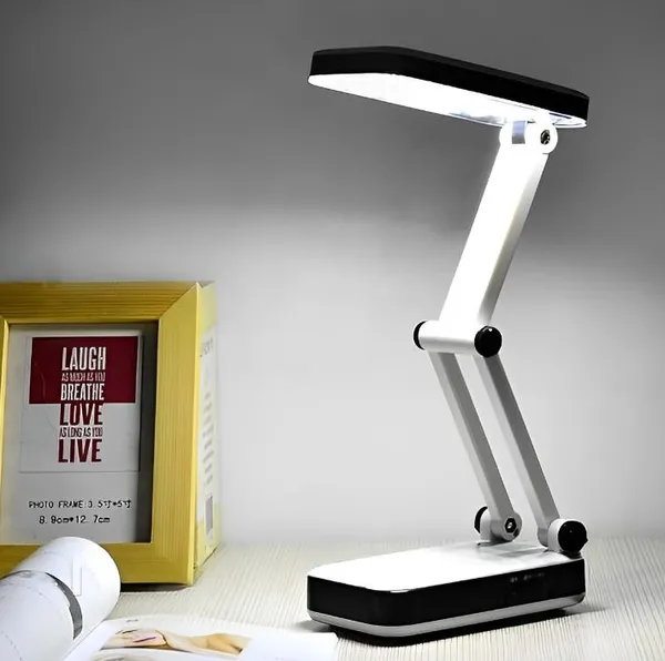 Настільна складна акумуляторна USB лампа 24 LED, YT-666, Настільний св
