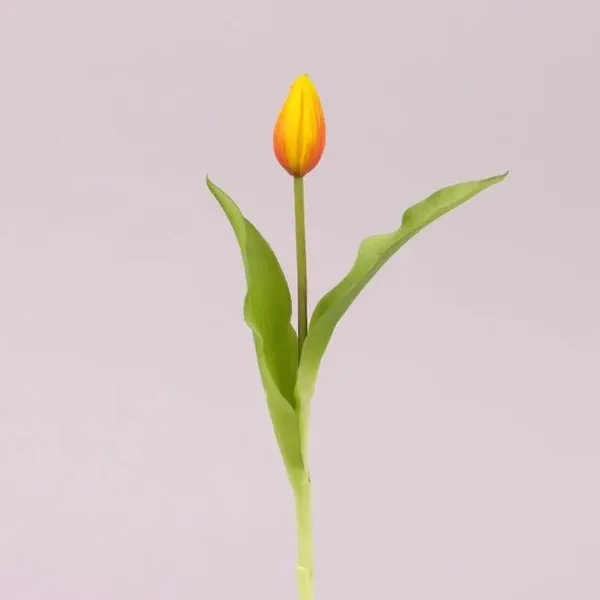 Квітка Тюльпан з латексу Flora Жовто-оранжевий (72842)