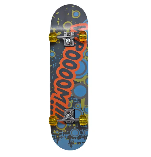 Скейтборд Скейт BAMBI MS 0321-7 Orange-Blue