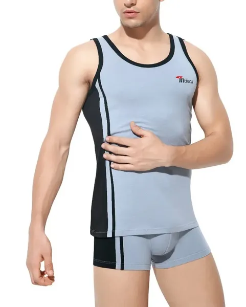 Чоловічий комплект Indena XL Сірий (31022)