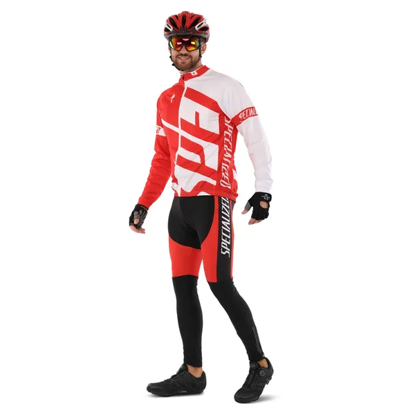 Велоформа довгий рукав SPOINT SPECIALIZED Y-5 XL Червоний/Чорний/Білий