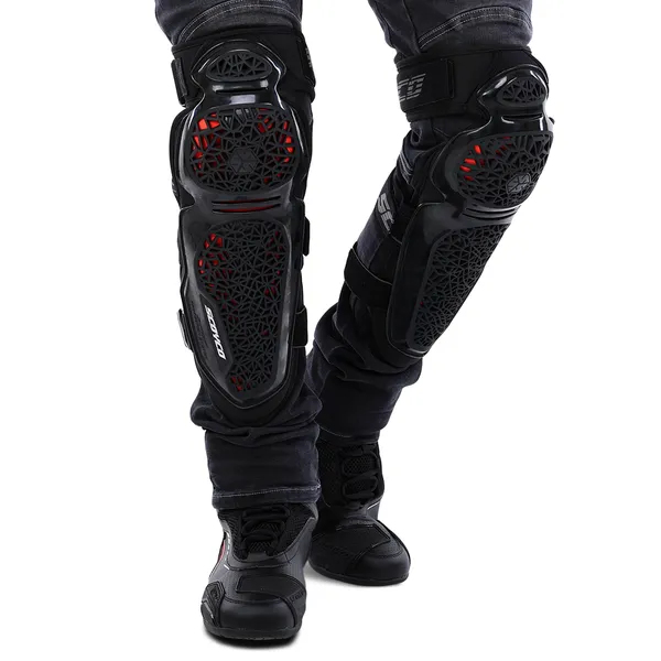 Комплект захисту SCOYCO K30H30 (коліно, гомілка, передпліччя, лікоть) S Чорний — фото 5