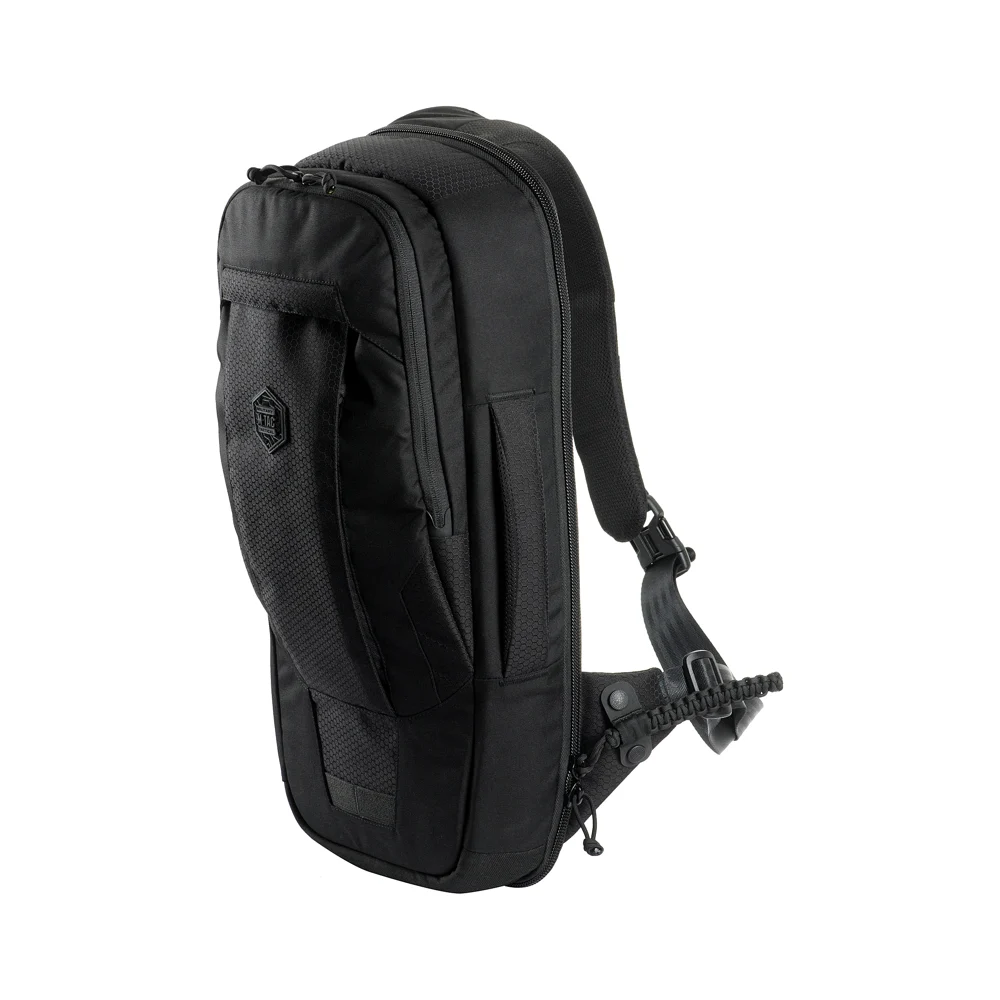 Рюкзак M-Tac однолямковий Agent Elite Hex Black (10149002) Чорний