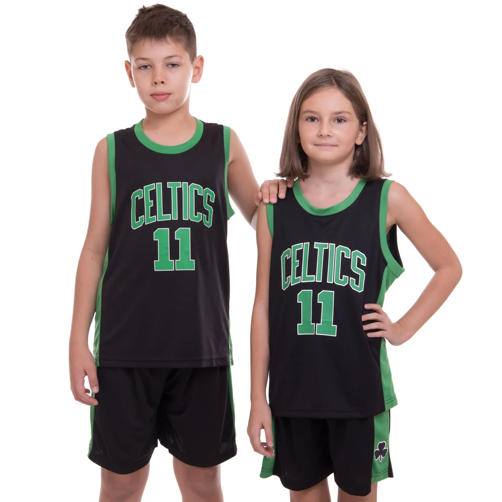 Форма баскетбольна дитяча NBA клуб Boston Celtics 11 BA-0967 L Білий/Зелений