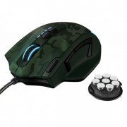 Trust GXT 155C Gaming Mouse - green camoufla