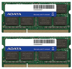 ADATA 2x8GB 1333MHz DDR3 CL9 SODIMM (AD3S1333W8G9-2)