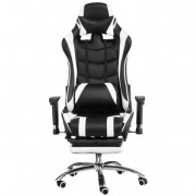 Special4You ExtremeRace black/white with footrest (E4732)