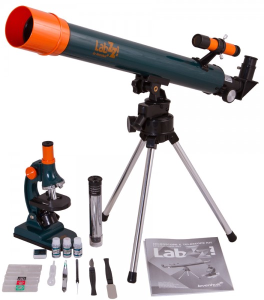Levenhuk LabZZ MT2: мікроскоп та телескоп