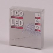 Подсветка LED холодный свет 100 светодиодов 10 м 45029