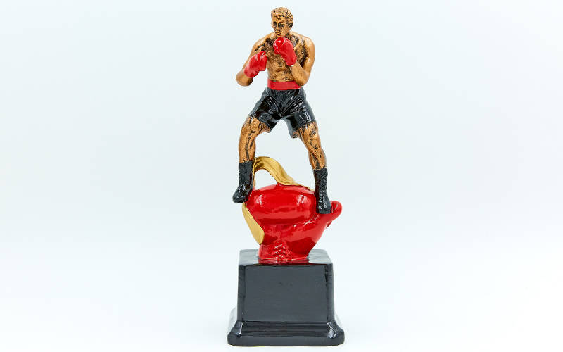 Фігурка нагородна спортивна Бокс Боксер zelart HX5177-A8