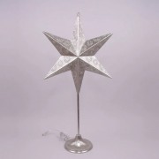 Звезда ажурная металлическая Flora с подсветкой 24902