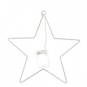 Декоративная звезда Flora с LED-подсветкой 30 см 11298