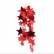 Гирлянда новогодняя Flora Звезды 1,65 м. красная 11636