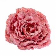 Декор Elso Квітка снігова півонія червона (6008-015)