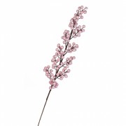 Декор Elso гілка Зимові ягоди рожева (6009-058)