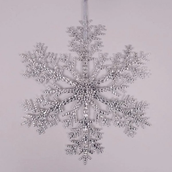 Підвіска Flora Сніжинка срібна D-31 см. 26608
