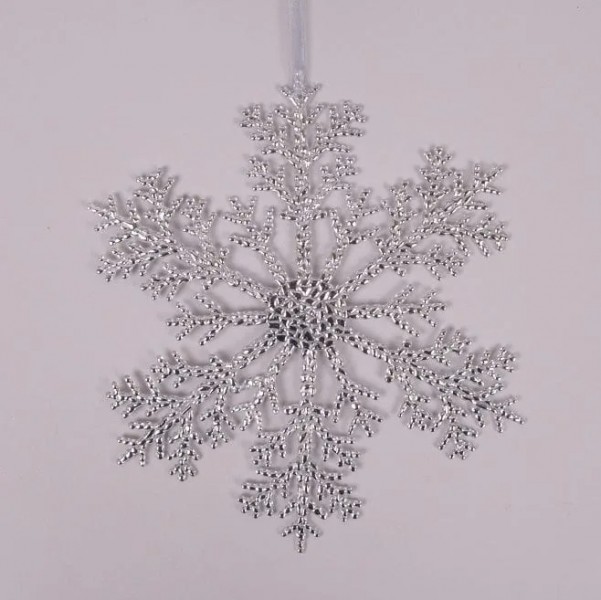 Підвіска Flora Сніжинка срібна D-25 см. 26613