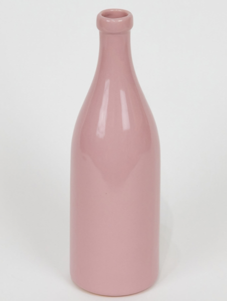 Керамічна пляшка рожева Decsty 