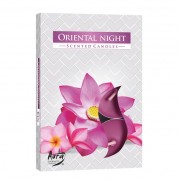 Свічка чайна Flora таблетка ароматична Bispol Східна ніч D-3,9 см. 6 шт. 27322