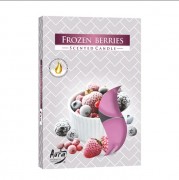 Свеча чайная Flora таблетка ароматическая Bispol Замороженные ягоды D-3,9 см. 6 шт. 27340