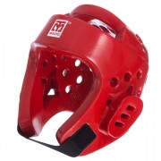 Шлем для тхэквондо PU BO-5094 MTO р-р XL,красный