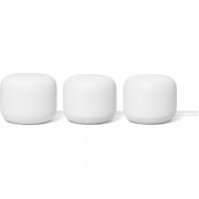 Google Nest Dual Band Mesh WiFi Router 3-Pack (GA00823-US) Snow