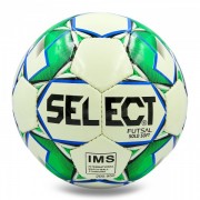 М'яч для футзалу №4 ламін. ST SOLO SOFT ST-8157 білий-зелений