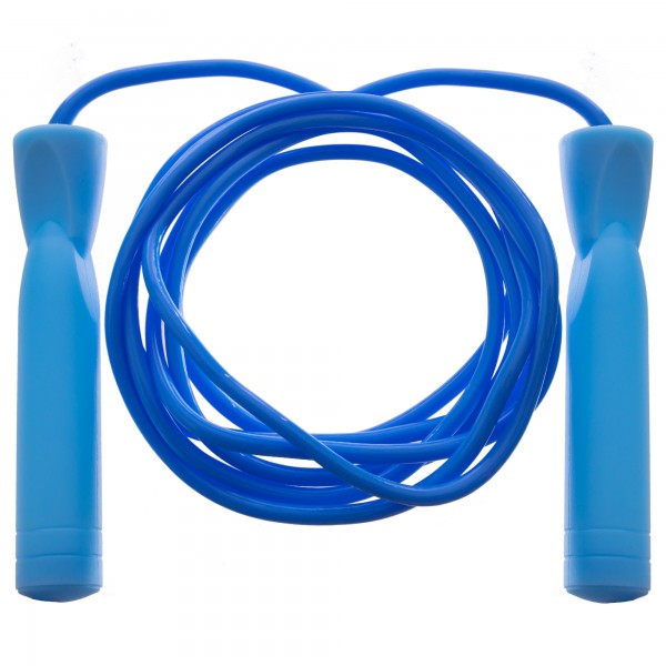 Скакалка скоростная с подшипником и PVC жгутом FI-4407 синий