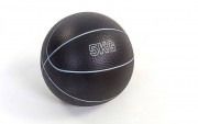 М'яч медичний медбол Record Medicine Ball SC-8407-5 5кг Чорний