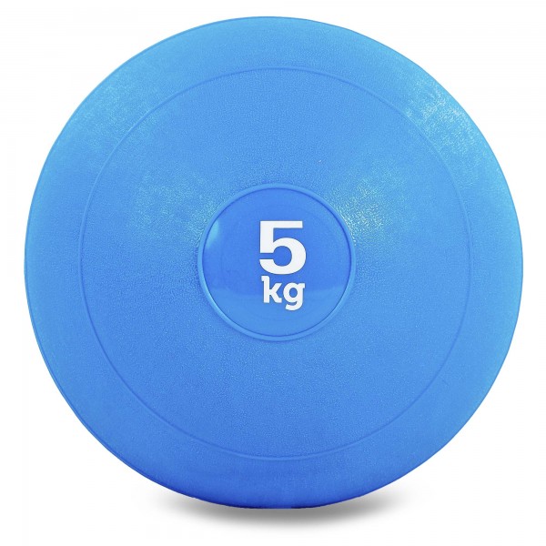 Мяч набивной слэмбол для кроссфита Record SLAM BALL FI-5165-5 5кг