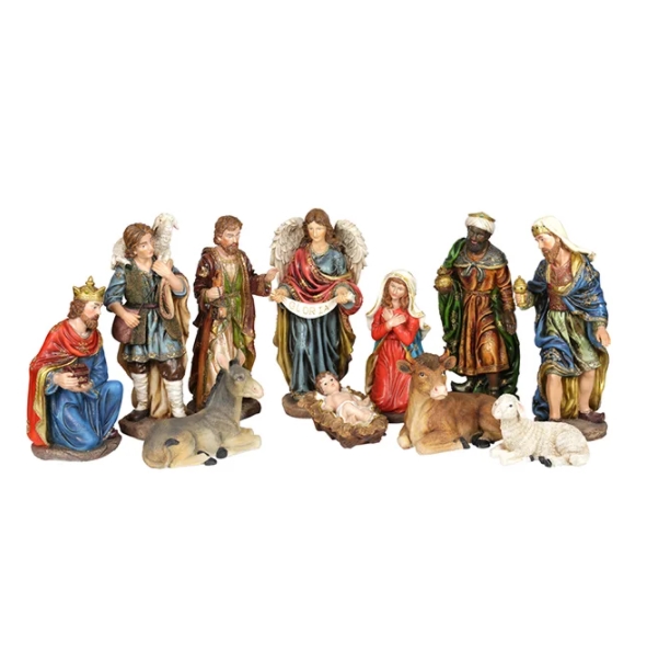 Різдвяний Вертеп Flora (набір з 11 фігур) 11606