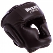 Шлем боксерский с полной защитой Кожвинил BOXER 2036 р-р L, черный