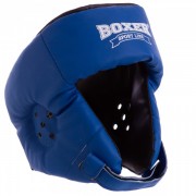 Шлем боксерский открытый Кожвинил BOXER 2028 р-р L,синий