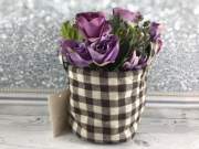 Подарочный букет Decsty в мешочке цвет фиолетовый