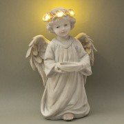Фигурка Elso Ангел со свечой в руках 15.5*13*23.5 (6000-001AN)
