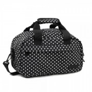 Members Essential On-Board Travel Bag 12.5 Black Polka